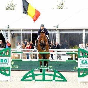 Shell WalkerCook on location for Three Day Event at CARO INTERNATIONAL GRAND PRIX SPRING 2015 on course with USEF Phenom Kent Farrington and USEF Summer Olympic Equestrians Rio Bound 2016