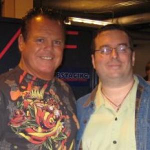 Jerry the King Lawler with Shannon Rose
