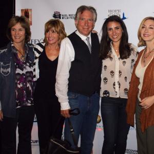 Sylvia Caminer, Cindy Joy Goggins, Leonard Lee Buschel, Annika Marks and Sharon Lawrence at the L.A. Reel Recovery Film Festival with Grace.