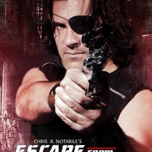 Official poster with Hector De La Rosa as Snake Plissken