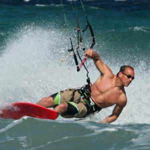 Kitesurfing in Australia Always ready to travel for work with passport