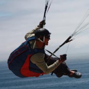 Paraglider pilot