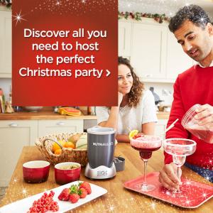 Dixons Carphone Christmas campaign stills featuring Malik preparing the family smoothie