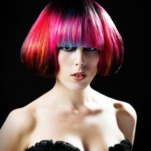 Hair design Aneta Kucinska. Make-up Lauren Wheeler.