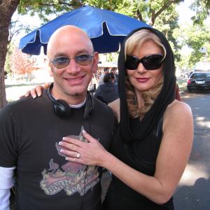 On the set of Bad Actress with Beth Broderick