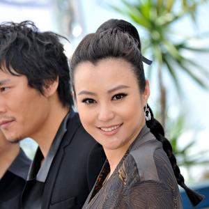 Ye Lou Lei Hao and Hao Qin at event of Fu cheng mi shi 2012