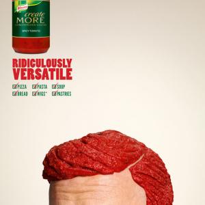 Promotional photo-campaign for Knorr Sauces