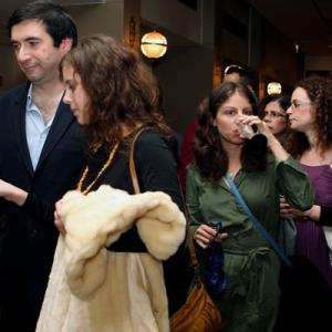 Dov Alfon and girlfriend Lital Levin at the Israeli premiere of The September Issue