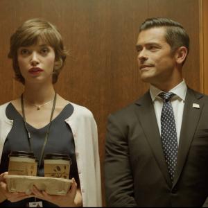 Still of Julia Morrison and Mark Consuelos in Alpha House