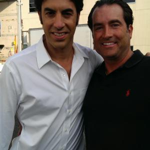 Sacha Baron Cohen. I was his stand-in during his guest role in HBO's 