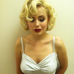 Madison Rose as Marilyn Monroe in the feature film Bombshell