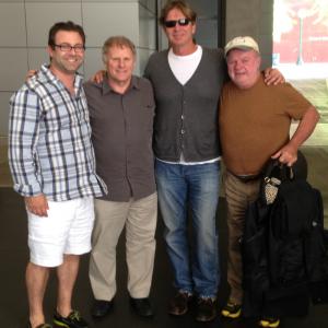 Left to right Jonas Roeser Gordon Clapp of NYPD Blue Brett Cullen of Batman The Dark Night Rises and Jack McGee of Rescue Me and the Fighter