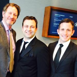 Left to right Brett Cullen Jonas Roeser and Erich Hover  Omaha 2014