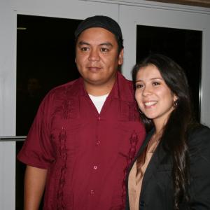 Fearless Fight Director Marie J Magdaleno with editor Carlos Alvarez