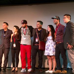 Director Marie J Magdaleno at the Official Latino Film Festival in Harlem NYC 2015