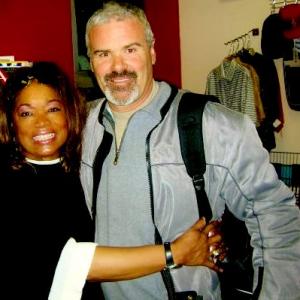 Linda with her friend and co Producer Frank Serafine award-winning American sound effects designer at Universal signing of Linda's Box set Motown release Motown Volume3