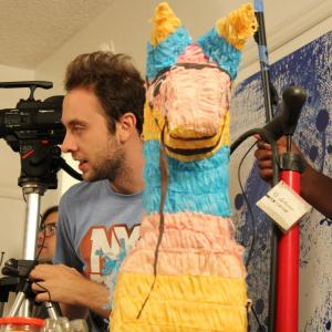 Sean E. Zilke directing Piñata (2014)
