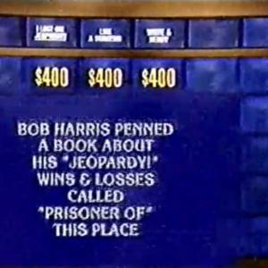 Actual Jeopardy clue, May 29, 2009. I have apparently made the transition from knowing trivia to *being* trivia.