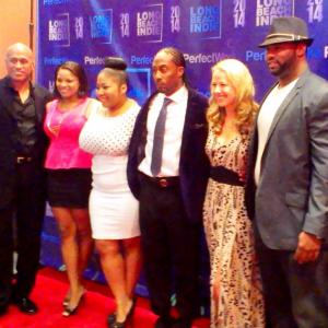 Director and cast of Set Me Free screening at The Long Beach Indie Film Festival 814
