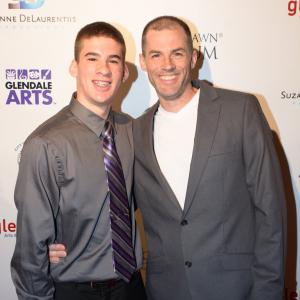 WriterProducer Kevin Mounce and his son Ryan