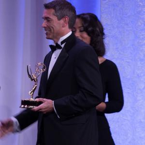 Tim Jacobson receives Emmy Award as Executive Producer of Mysteries of the Driftless