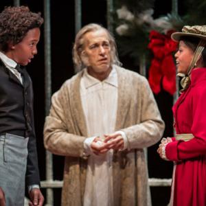 A Christmas Carol 20142015 The Goodman Theater Chicago Boy ScroogeTurkey BoyOld Joes Assistant