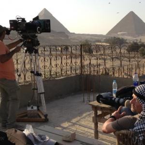 Shooting and data acquisition in Egypt for Joseph of Egypt mini serie.