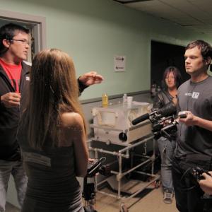 JJ Rogers Director The Linda Vista Project with principle cast.