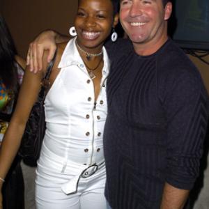 Simon Cowell and Fantasia Barrino at event of American Idol The Search for a Superstar 2002