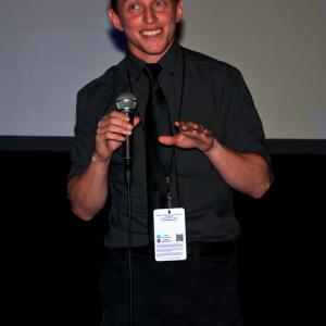 QA with WriterDirector Kellen Gibbs at the premiere of The Moment I Was Alone at the Carmel International Film Festival