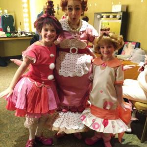 BTS Nicole as Cindy Lou Who in The Grinch the Stole Christmas! The Musical tour at the Grand Ole Opry in Nashville