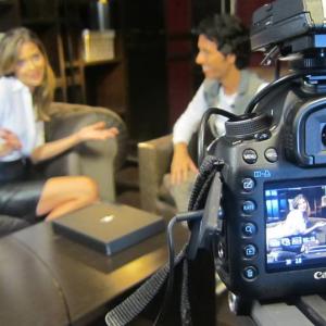 Interviewing Supermodel Ana Barros for Alarabiya