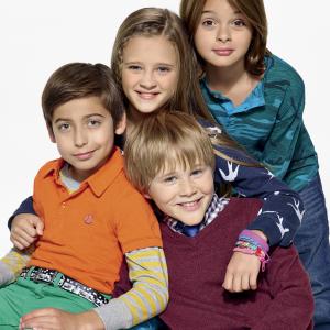 Casey Simpson Mace Coronel Aidan Gallagher and Lizzy Greene in Nicky Ricky Dicky amp Dawn 2014