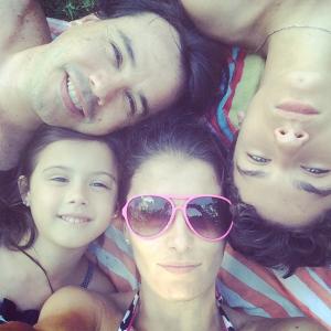Joaquín Ochoa and family while on his Christmas break vacation.