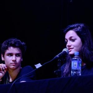 Joaqun Ochoa and Oriana Sabatini at 2014 Argentina Comic Con on November 15 2014