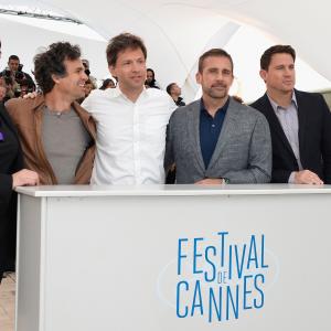 Steve Carell, Jon Kilik, Bennett Miller, Mark Ruffalo, Channing Tatum and Megan Ellison at event of Foxcatcher (2014)