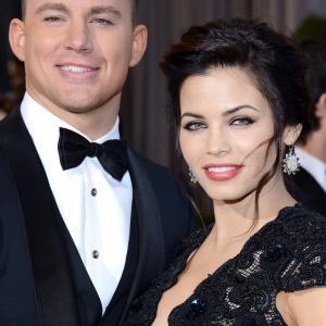 Channing Tatum and Jenna Dewan Tatum at event of The Oscars 2013