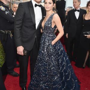 Channing Tatum and Jenna Dewan Tatum at event of 73rd Golden Globe Awards (2016)