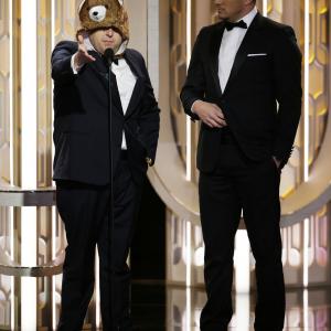 Channing Tatum and Jonah Hill at event of 73rd Golden Globe Awards 2016