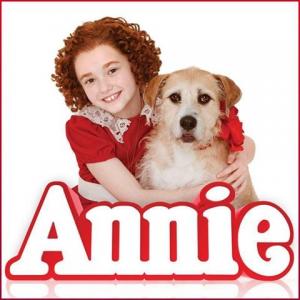 Annie on Broadway with her pal Sandy!