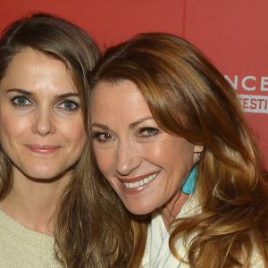 Keri Russell and Jane Seymour at event of Austenland 2013