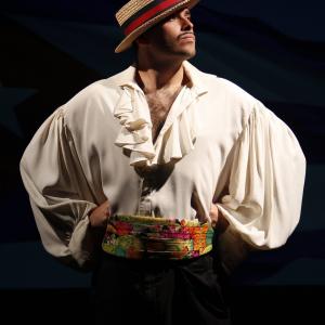 Portrayal of Antonio Garcia in the OffBroadway comedy Adrift Hoes of the High Seas