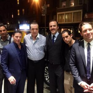 Premiere of AMCs The Making of the Mob Chazz Palminteri center