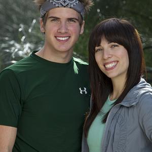 Still of Meghan Camarena and Joey Graceffa in The Amazing Race 2001