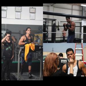 Training for lead in Boxing Film 