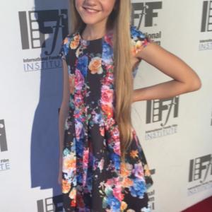 Isabella Bazler at IFFF for Parent Teacher The Musical