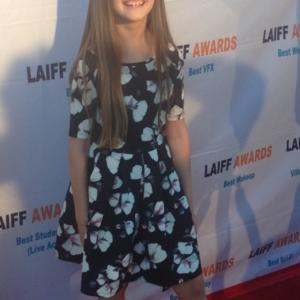 Carissa Bazler at Los Angeles Independent Film Festival Awards