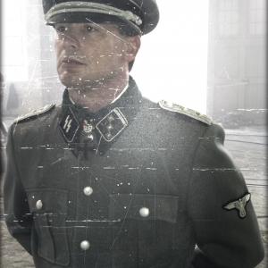 German SS Officer on set of History Channel MiniSeries War