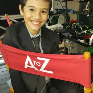 on set of A to Z