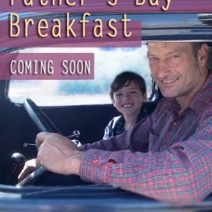 Hunter and Troy Kotsur movie poster for Short Film Father's Day Breakfast